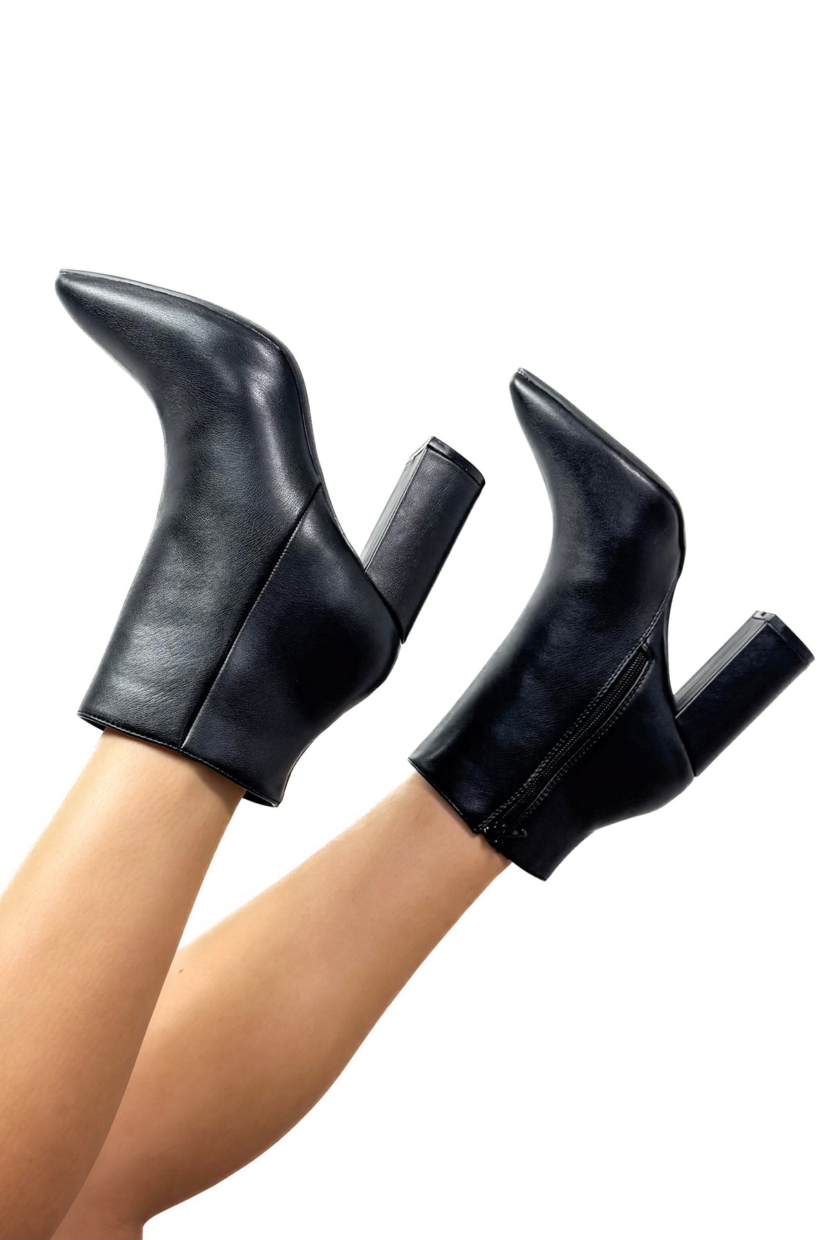Black booties