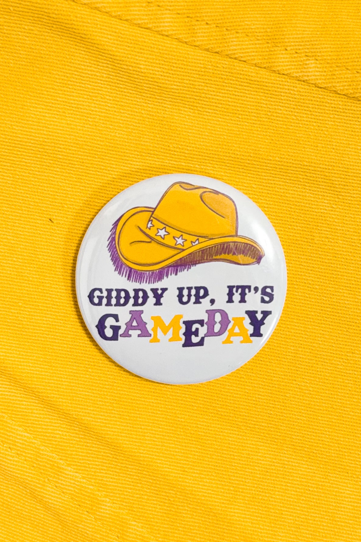 Giddy Up its Gameday Button-ACC PIN