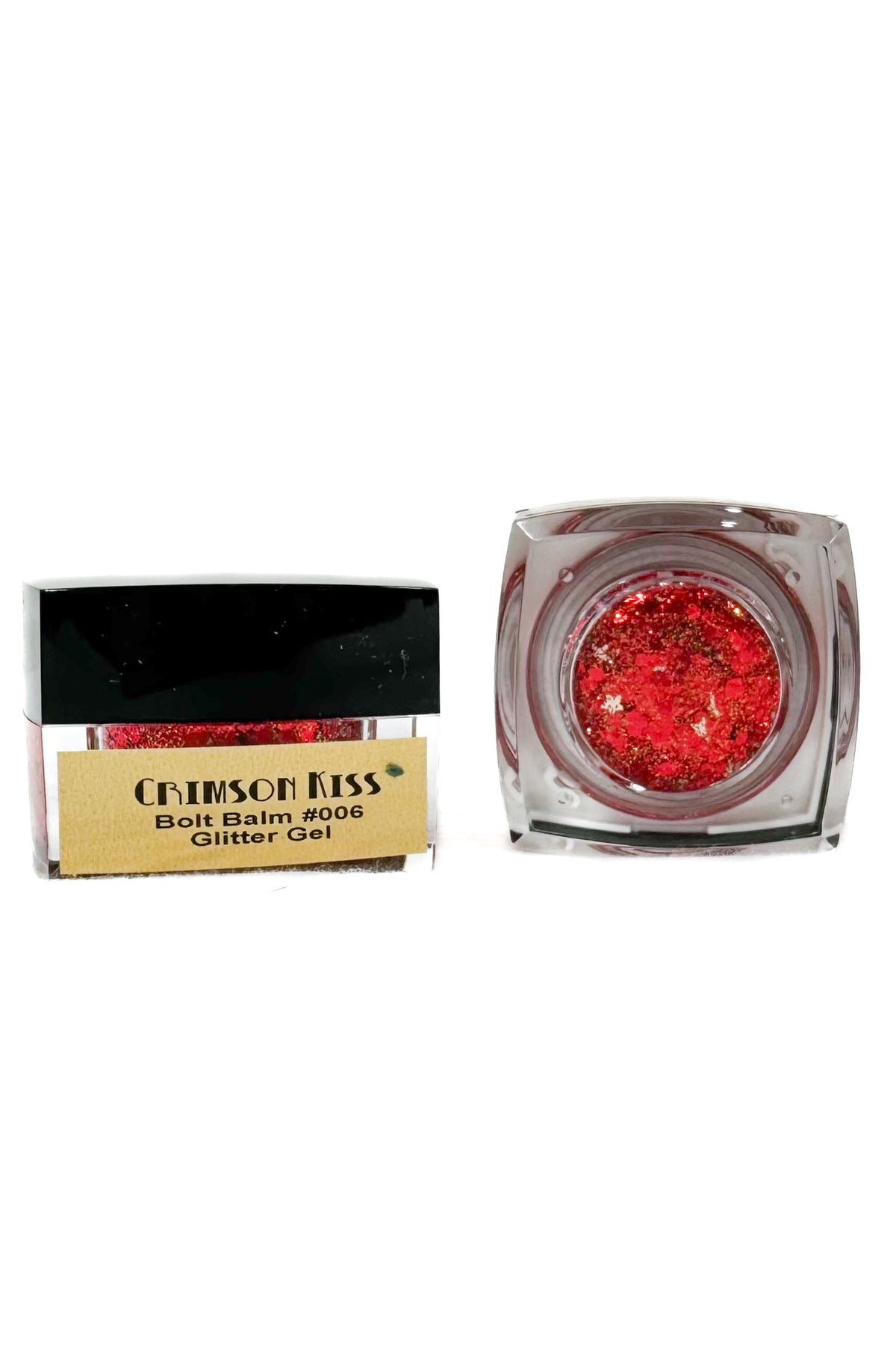 Crimson Kiss Glitter Balm by Elektra Cosmetics-GIFT MISC