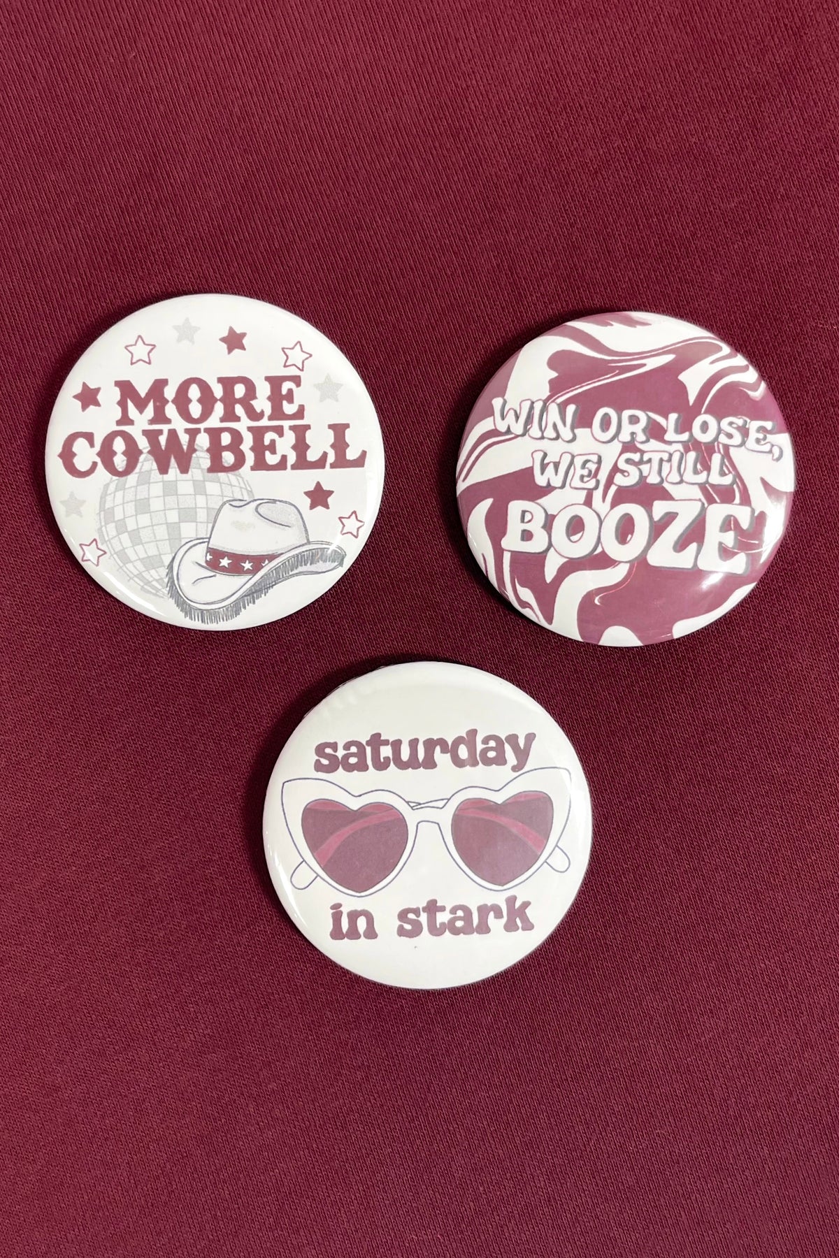 More Cowbell Button Set-ACC PIN
