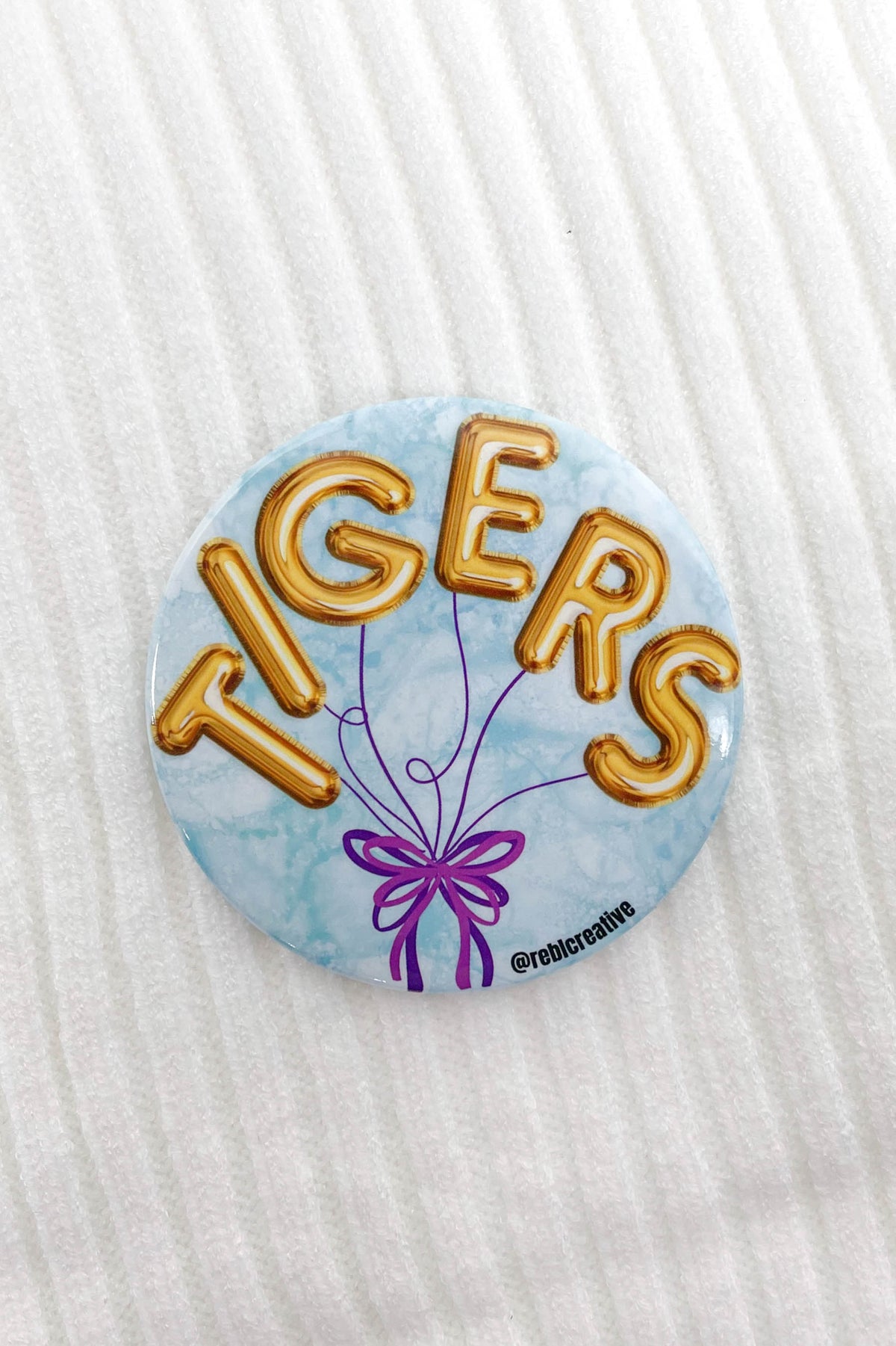 Balloon Tigers Button-ACC PIN