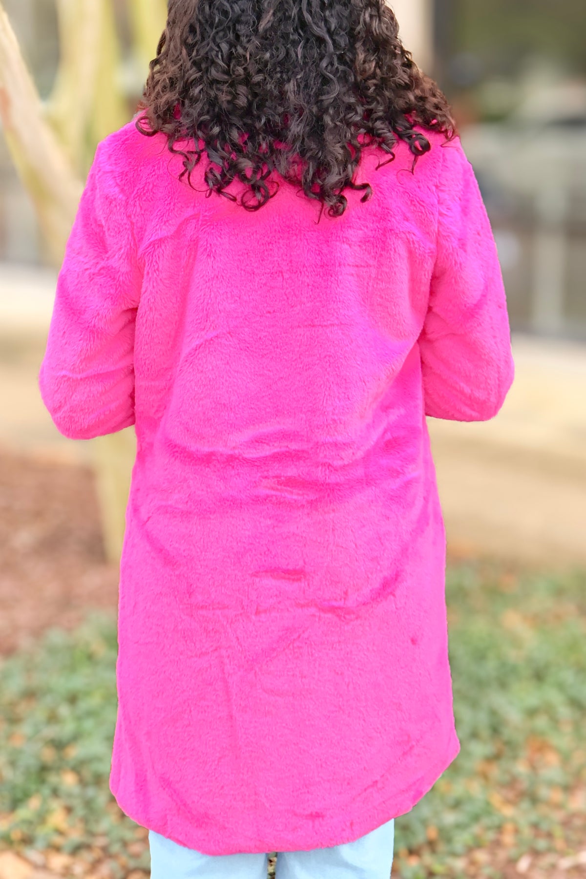 With or Without You Faux Fur Trench Coat-TOP WINTER JACKET