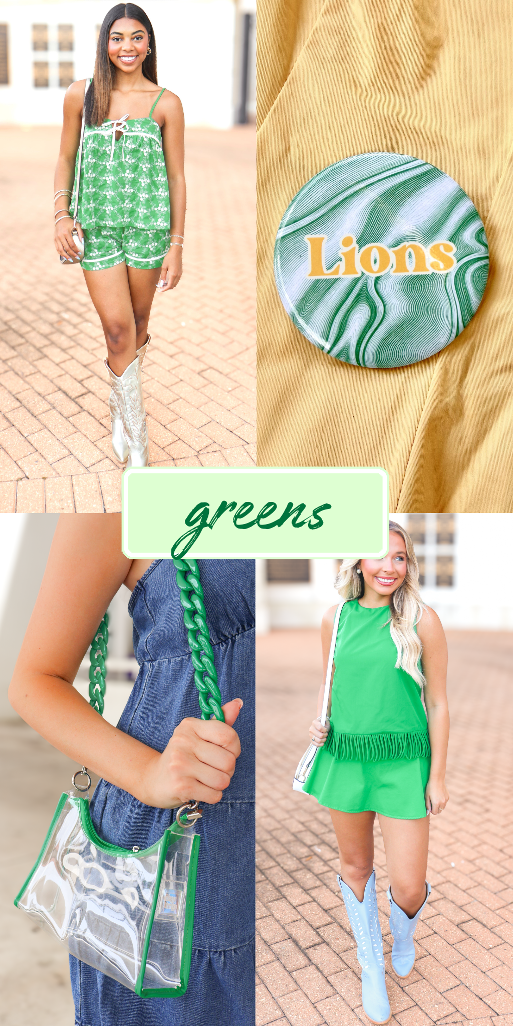 Shop green gameday styles