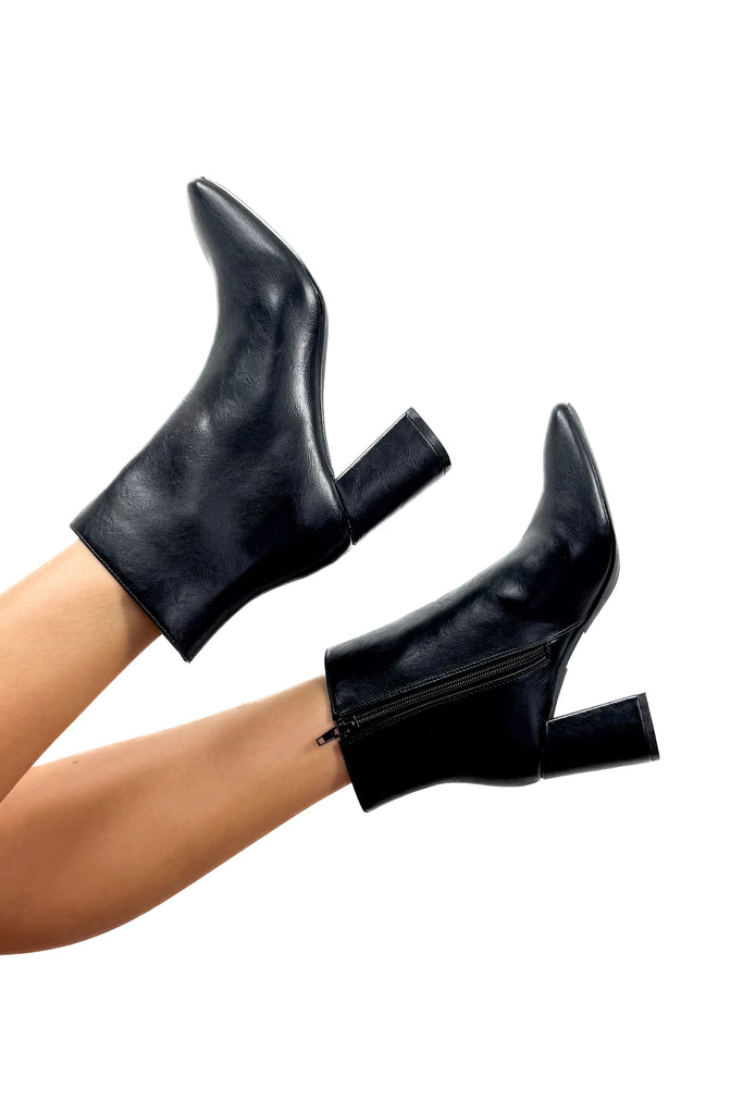 Black booties