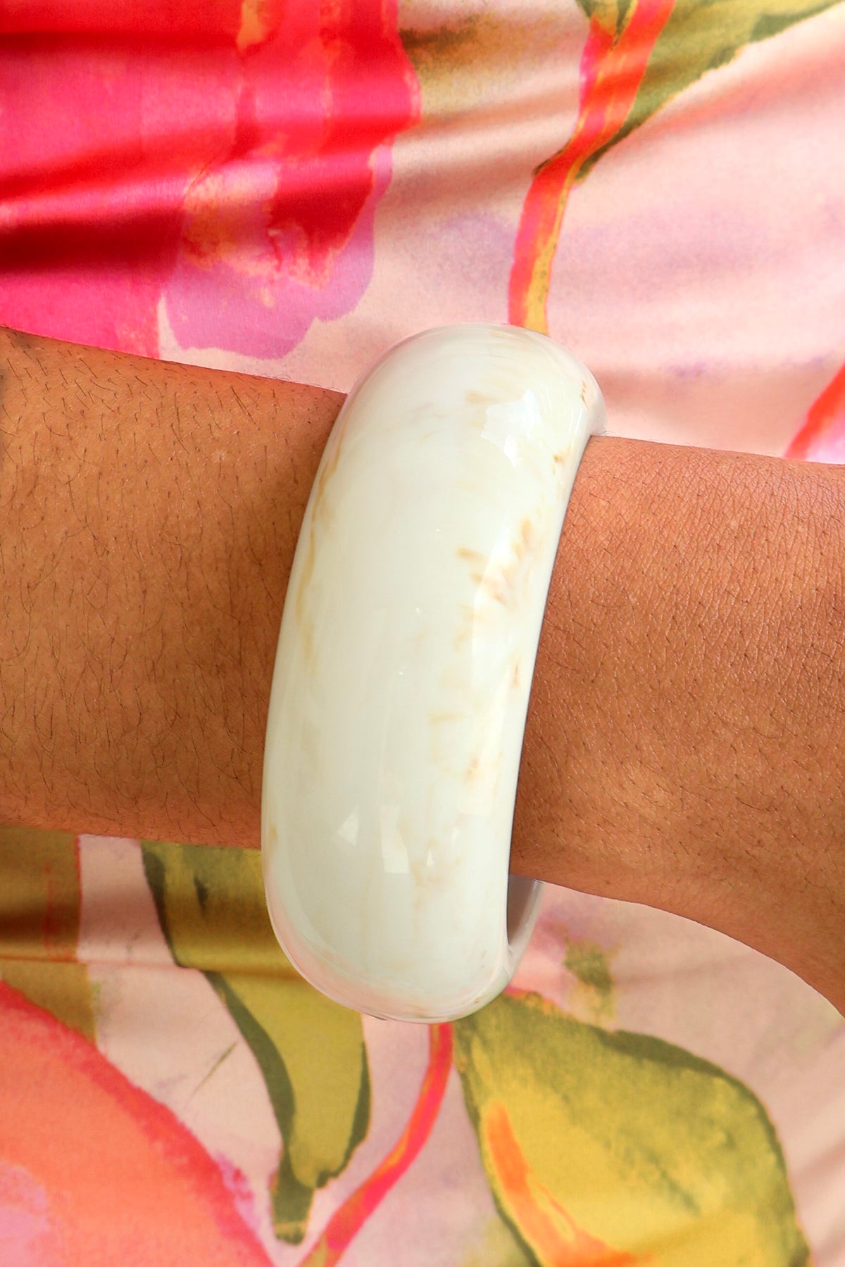 Palm Springs Chunky Resin Bangle-ACC BRACELET
