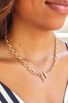 A Promise Kept Horsebit Toggle Chain Necklace-ACC NECKLACE
