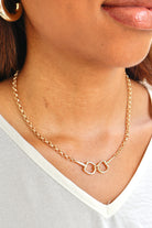 Off Duty Double Horsebit Chain Necklace-ACC NECKLACE
