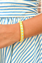 Taylor Shaye yellow square gemstone bracelet