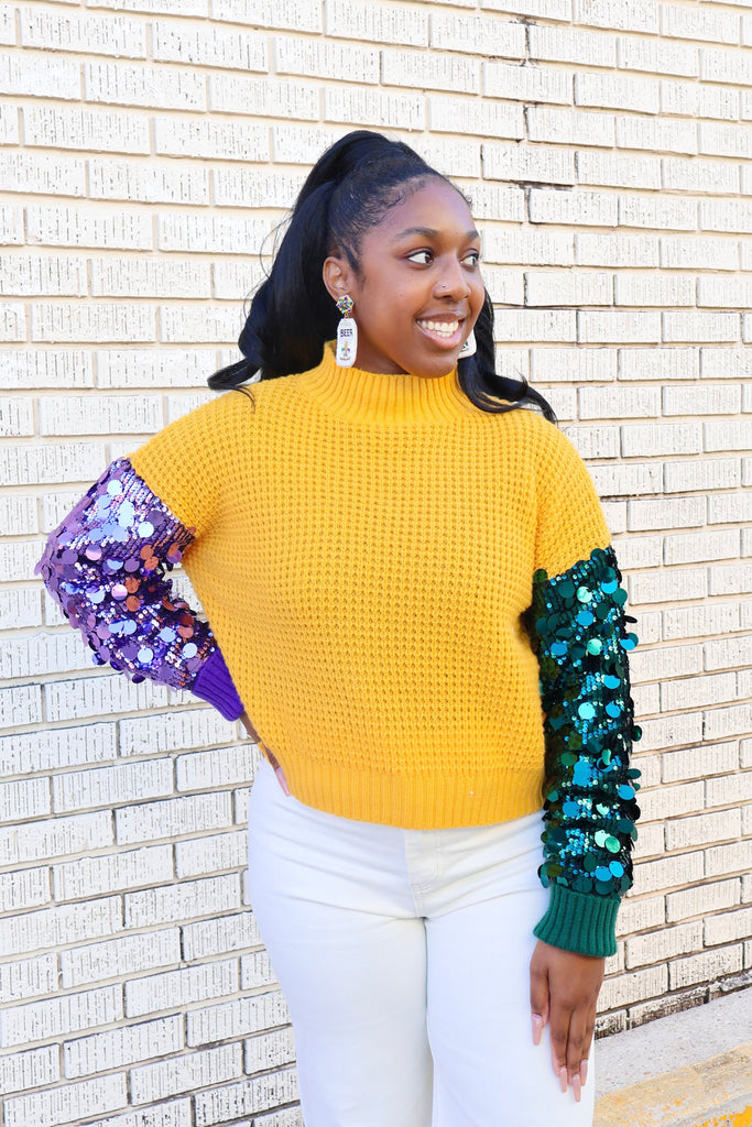 cable knit sweater
