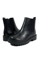 When You're Ready Pleather Lug Sole Booties-SHOE BOOT ANKLE