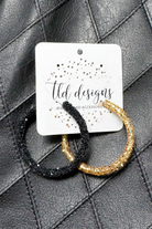 Mix and Match Glitter Hoops-ACC EARRING