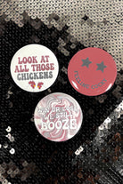 Feeling Cocky Button Set-ACC PIN