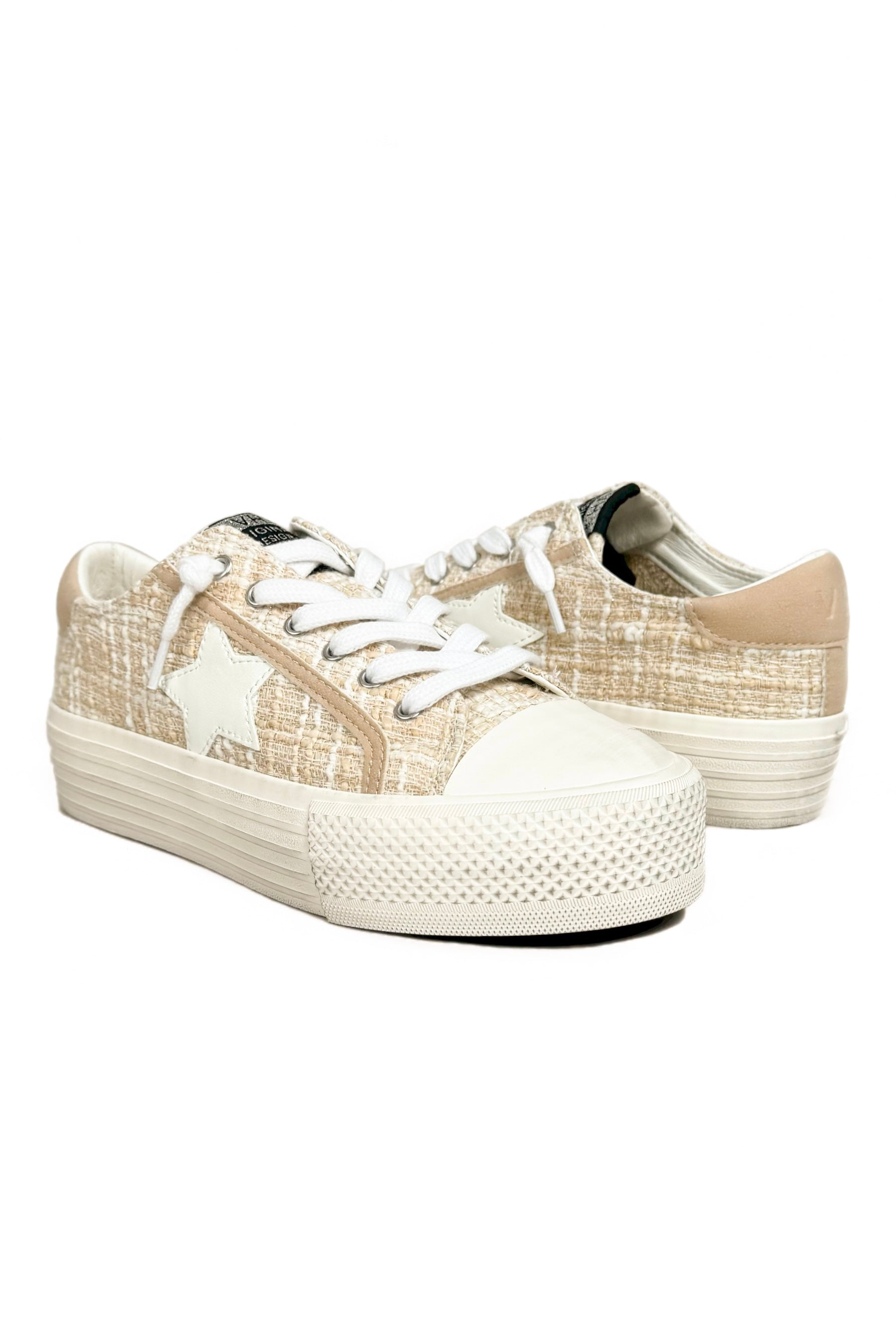 Ready to Amaze Tweed Sneakers by VH Nude 9