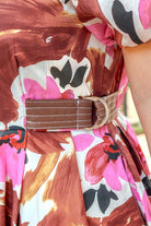 The Right Timing Puff Sleeve Floral Mini Dress