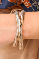 A Classic Choice Textured Bracelet Set - close-up