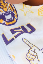 Team Pride LSU Gameday Icons Bandana - close-up