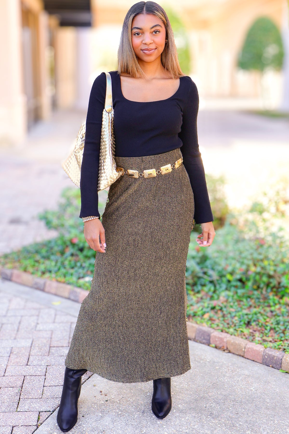 Wherever We Go Square Neck Ribbed Top-TOP L/S SOLID