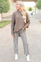 Best Of You Ribbed Sweater Size S-TOP WINTER SWEATER