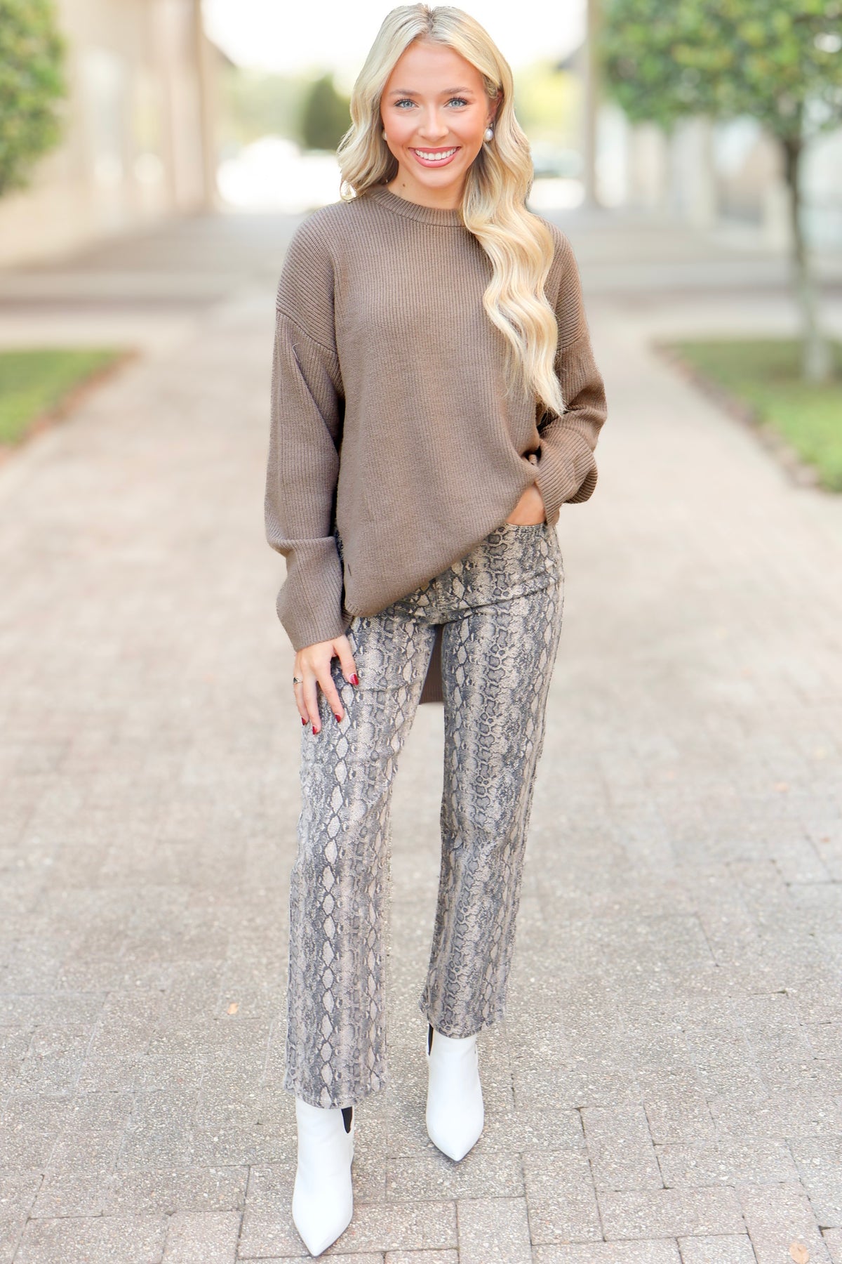 Best Of You Ribbed Sweater Size S-TOP WINTER SWEATER