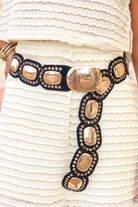 When You See Me Western Pleather Concho Belt-ACC BELT
