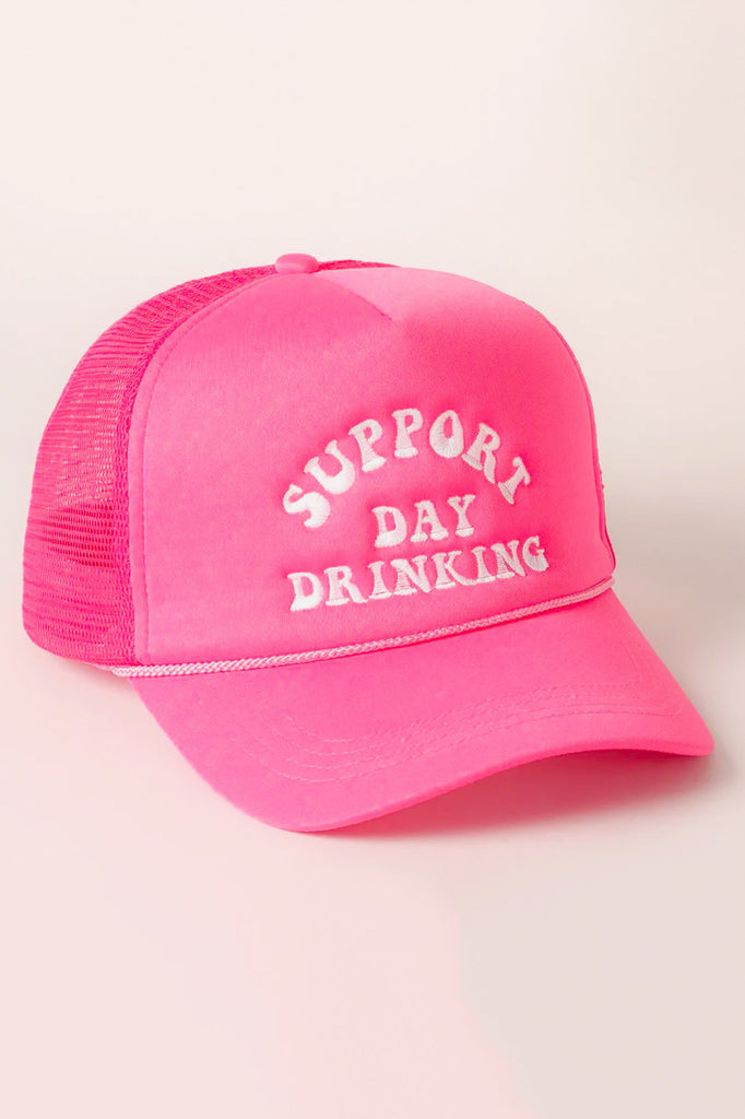 support day drinking trucker hat