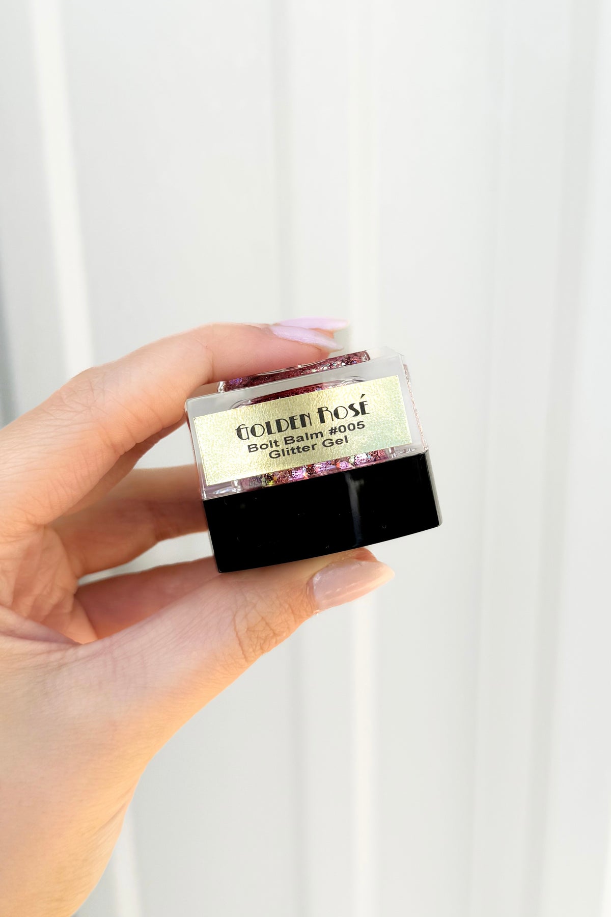 Golden Rosé Glitter Balm by Elektra Cosmetics-GIFT MISC