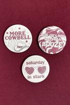 More Cowbell Button Set-ACC PIN