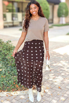 Wherever the Day Goes Short Sleeve Sweater Top