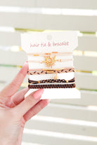 Sun Charm Hair and Bracelet Set-ACC BRACELET