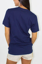 You're Golden Tiger Tee in Navy-TOP S/S PRINT