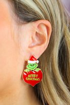 Merry Grinchmas Earrings-ACC EARRING