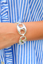 Never Too Much Mariner Chain Bracelet Cuff-ACC BRACELET