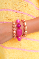 My Kind of Day Chunky Stone Bracelet Set-ACC BRACELET