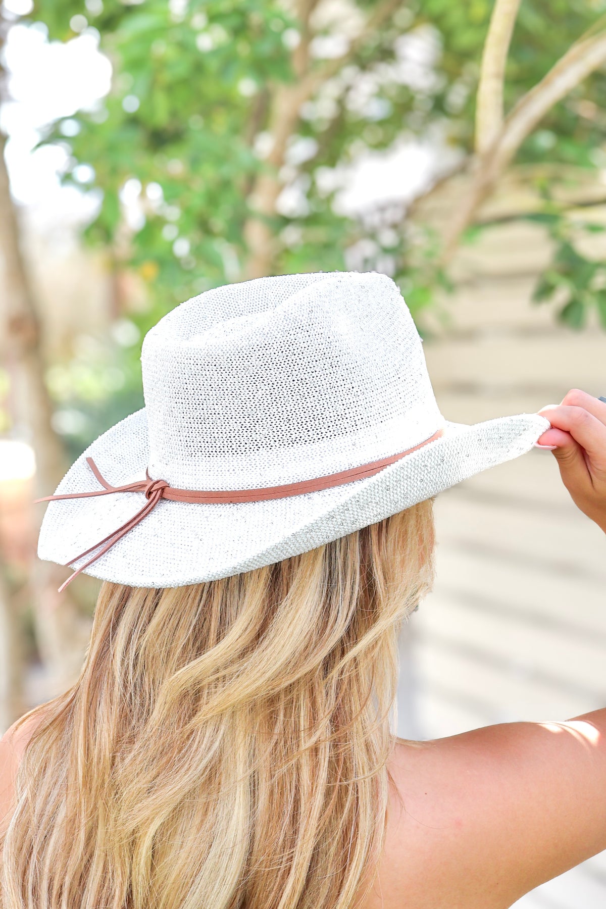 Coastal Cowgirl Sequin Cowgirl Hat-ACC CAP