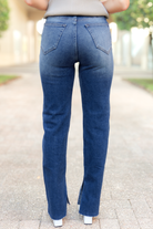 All About It Straight Leg High Rise Jeans-DENIM JEAN OTHER