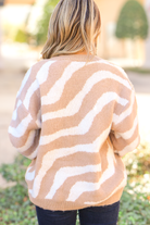 Nothing to Explain Fuzzy Swirl Sweater-TOP WINTER SWEATER