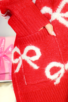 All I Want Oversized Bow Knit Cardigan-TOP CARDIGAN