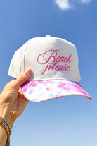 Beach Please Tie Dye Baseball Cap-ACC CAP
