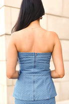 All the Beautiful Things Belted Tube Top and Skort Set