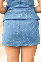 All the Beautiful Things Belted Tube Top and Skort Set