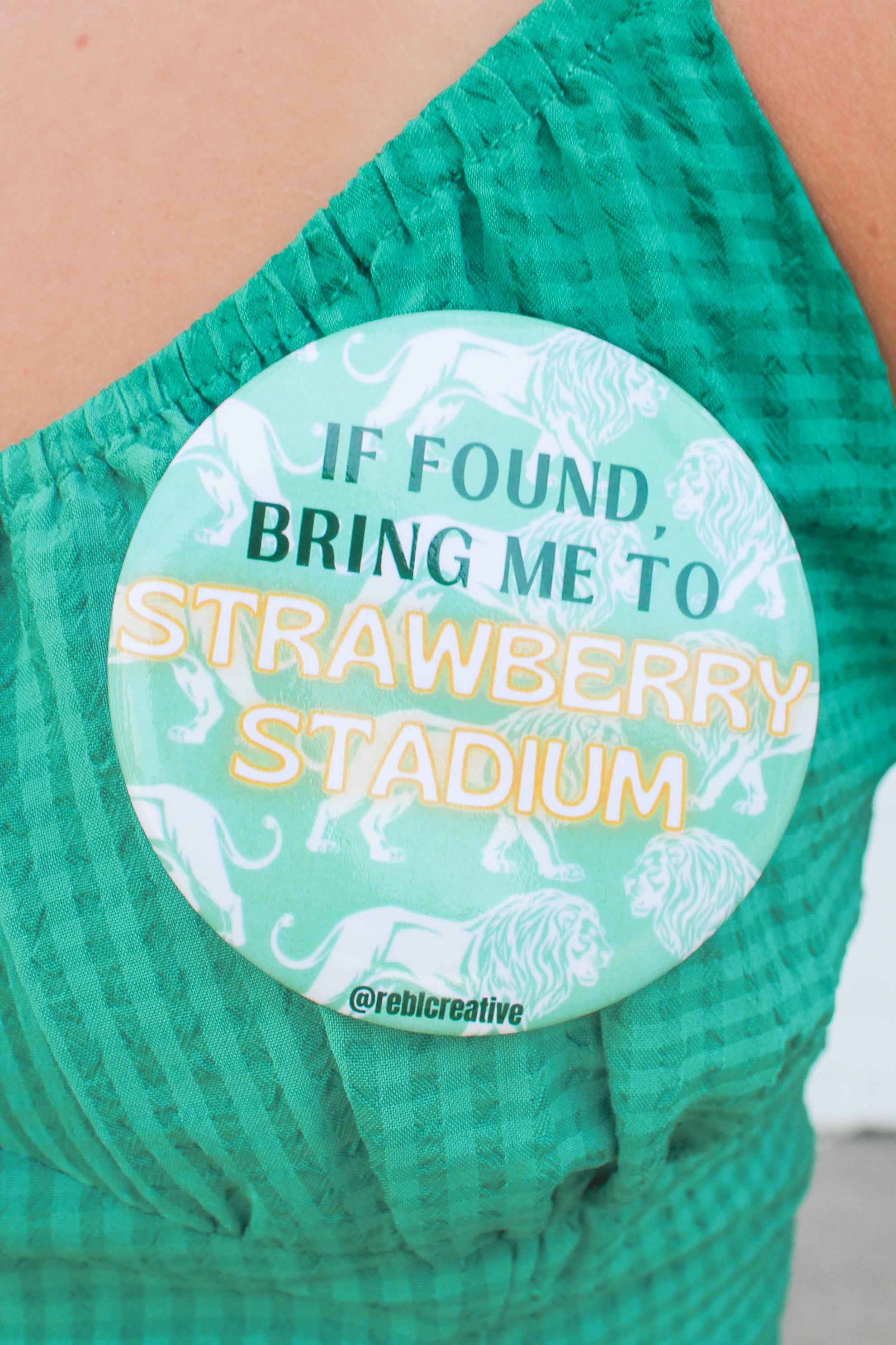 Bring Me to Strawberry Stadium Button