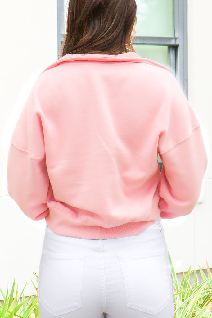 back of sweatshirt
