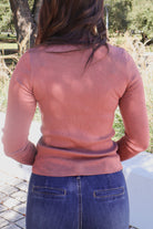 Cozy Feelings Soft Ribbed Top Size L-TOP L/S SOLID