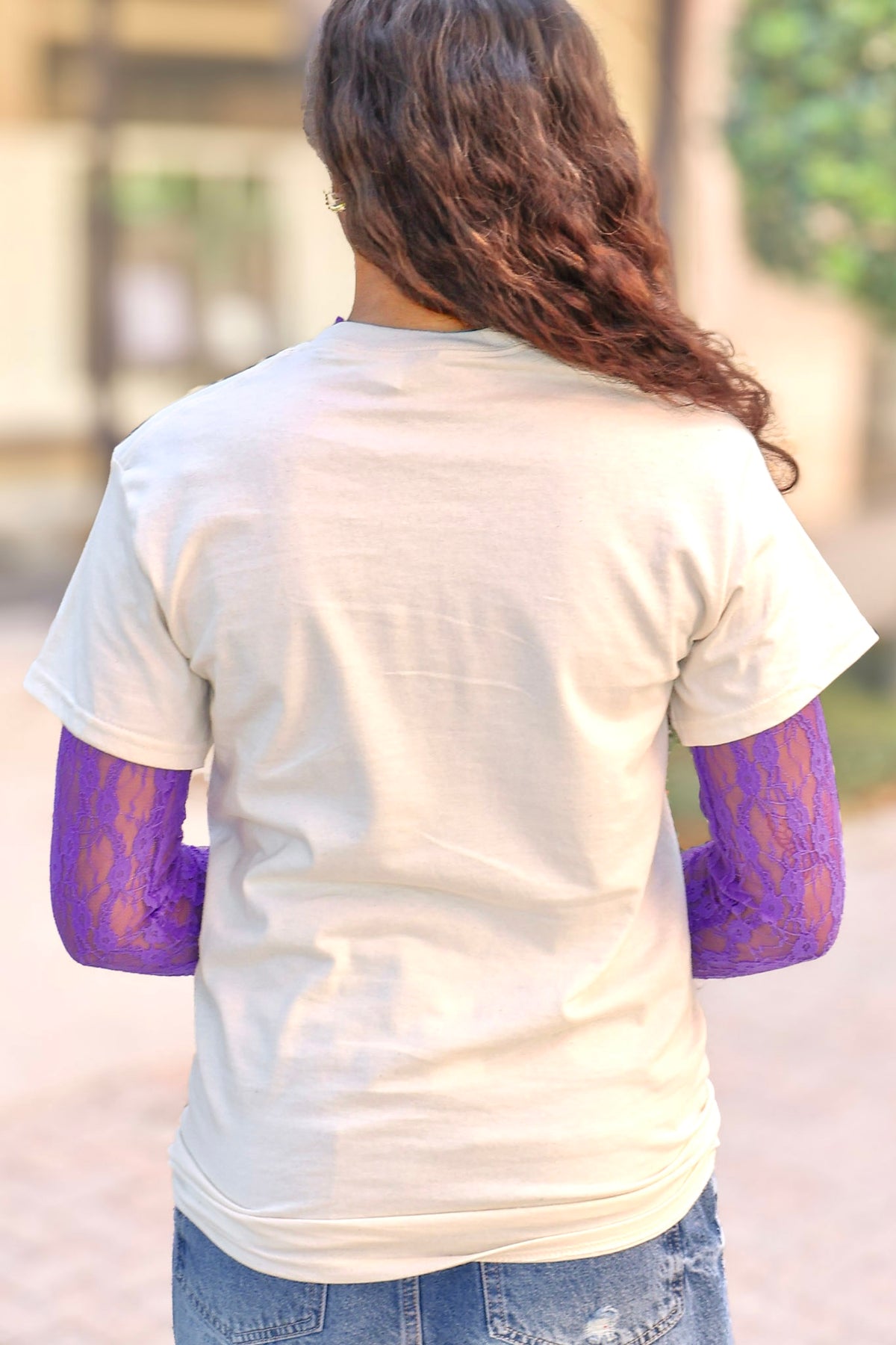 Have a Holly Dolly Halloween Graphic Tee - back view