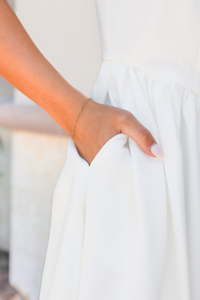 mini dress with side pockets