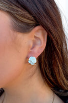 acrylic stud earrings