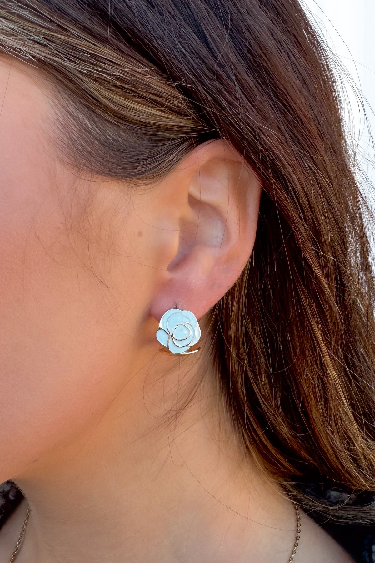 acrylic stud earrings