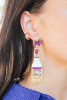 Geaux For It Bottle Earrings by Taylor Shaye-ACC JEWELRY LSU