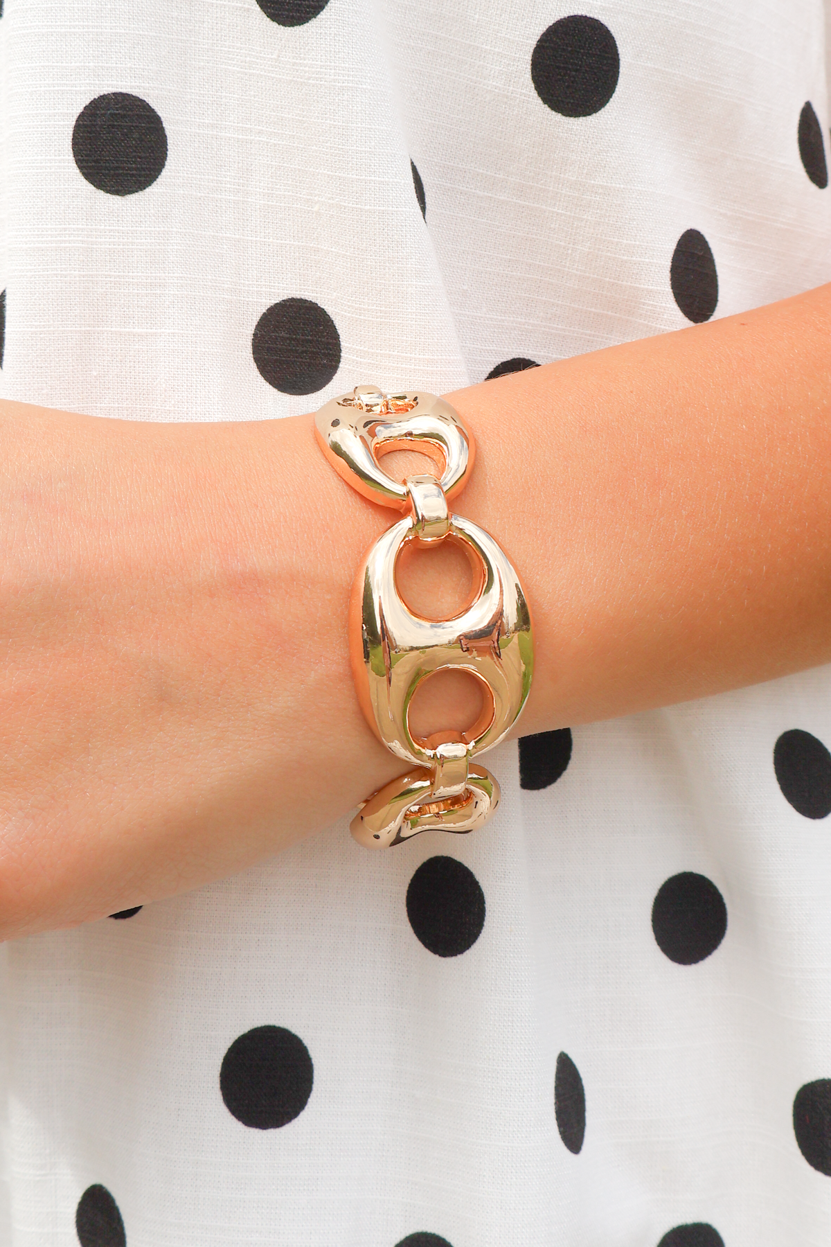 Never Too Much Mariner Chain Bracelet Cuff-ACC BRACELET