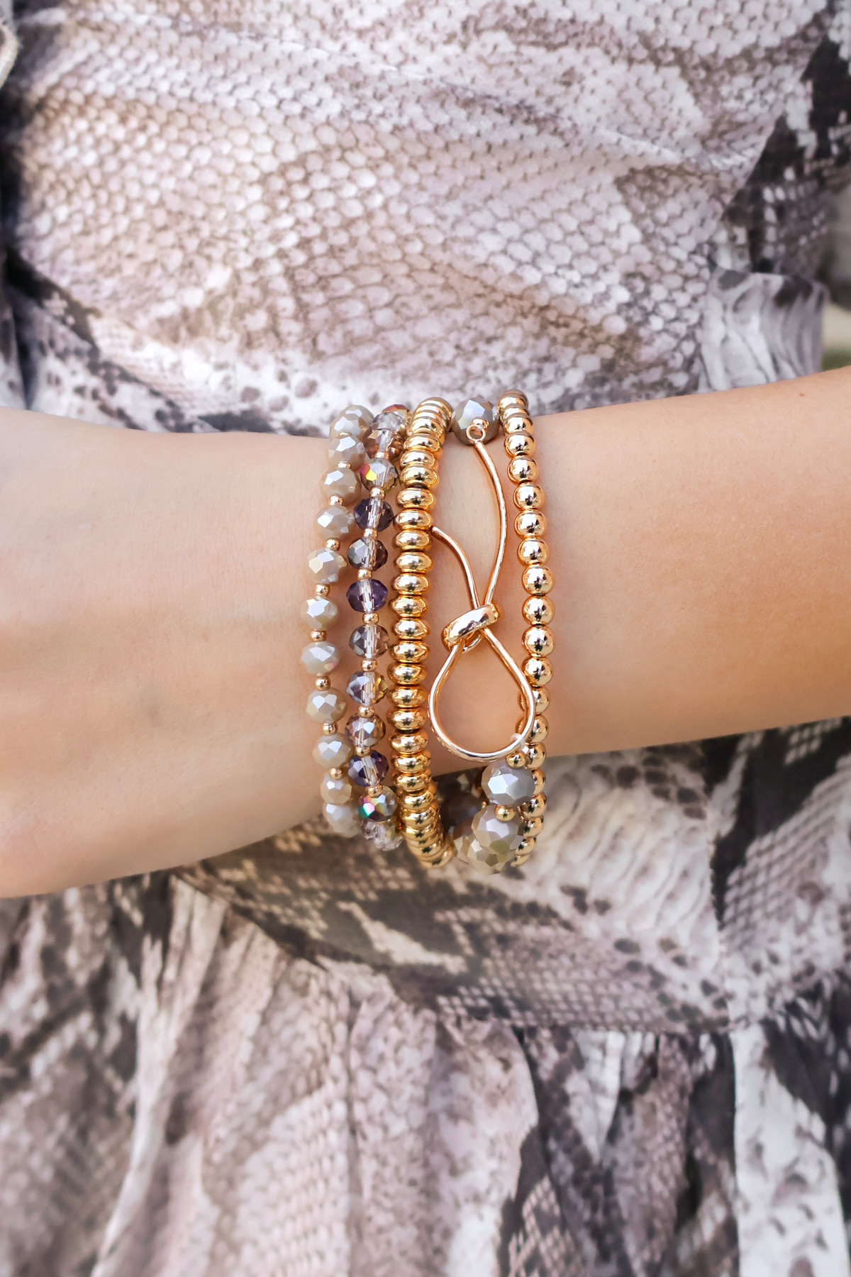 Work Together Beaded Knot Bracelet-ACC BRACELET